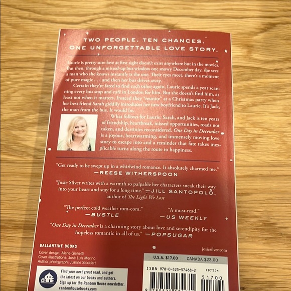 One Day in December by Josie Silver - Paperback - Picture 3 of 6